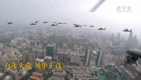 獨(dú)家視角,！空中梯隊(duì)飛過(guò)天安門